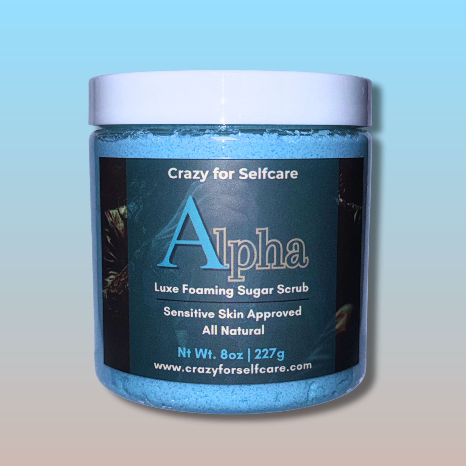 Alpha Luxe Foaming Sugar Scrub