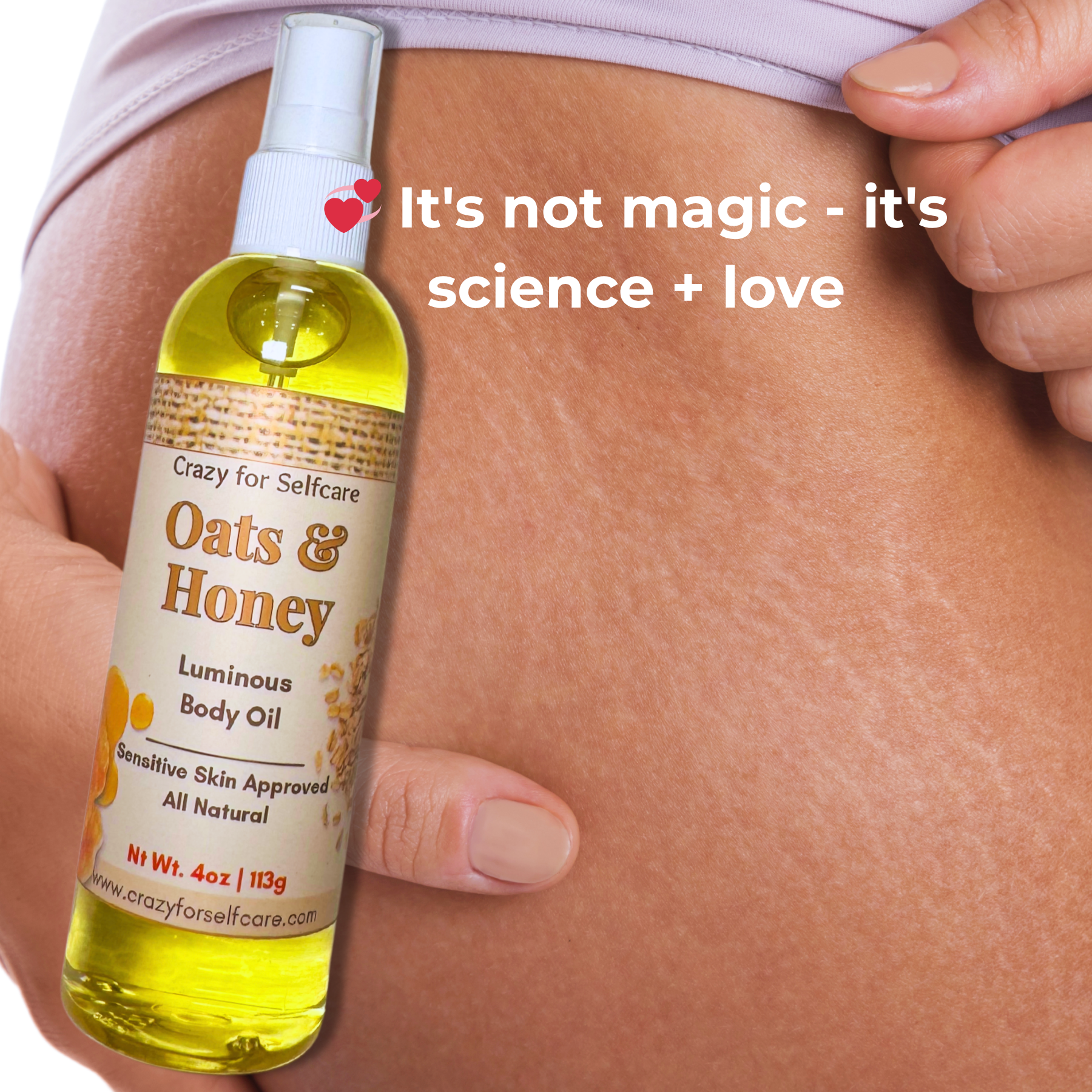 Oats & Honey Luminous Body Oil