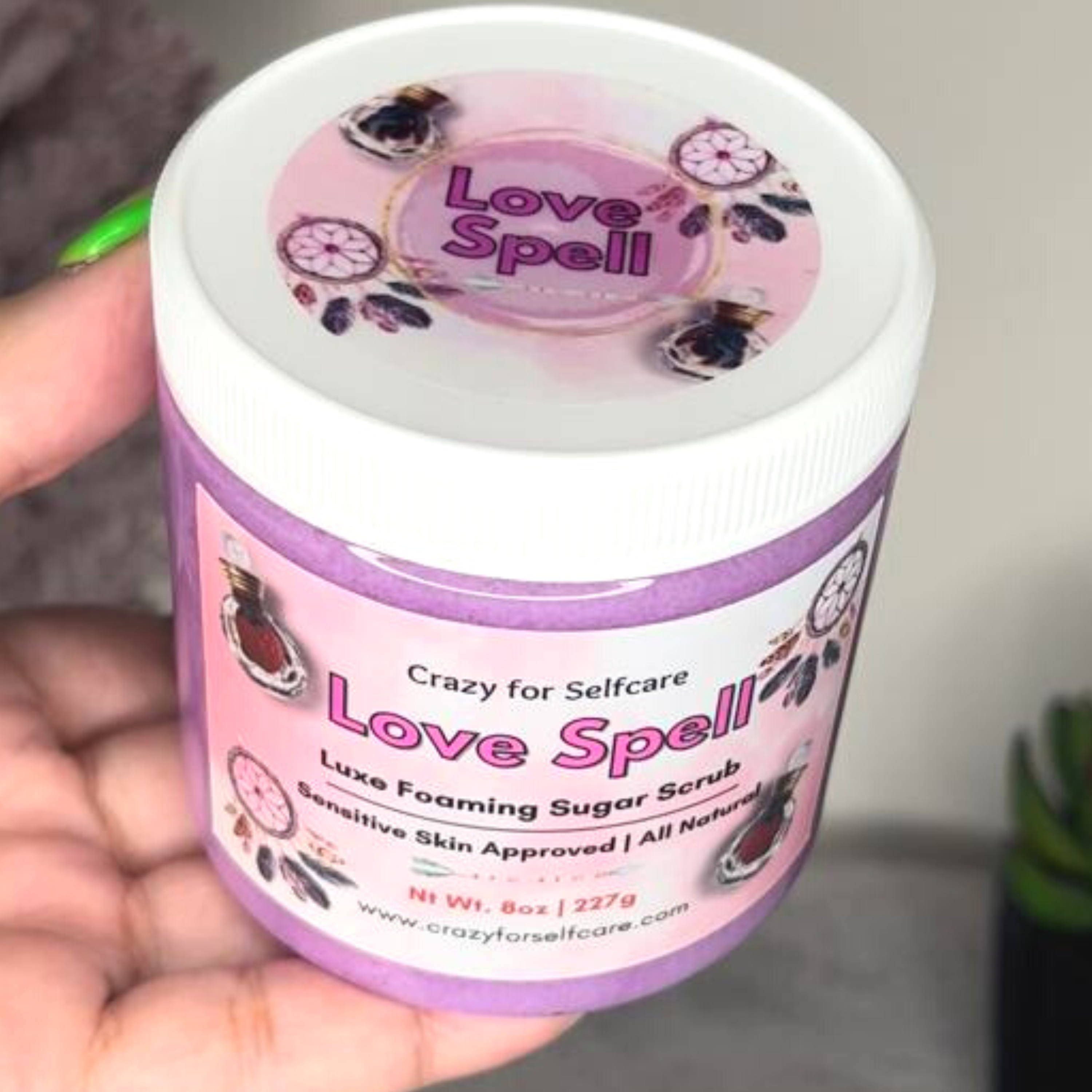 Love Spell Luxe Foaming Sugar Scrub