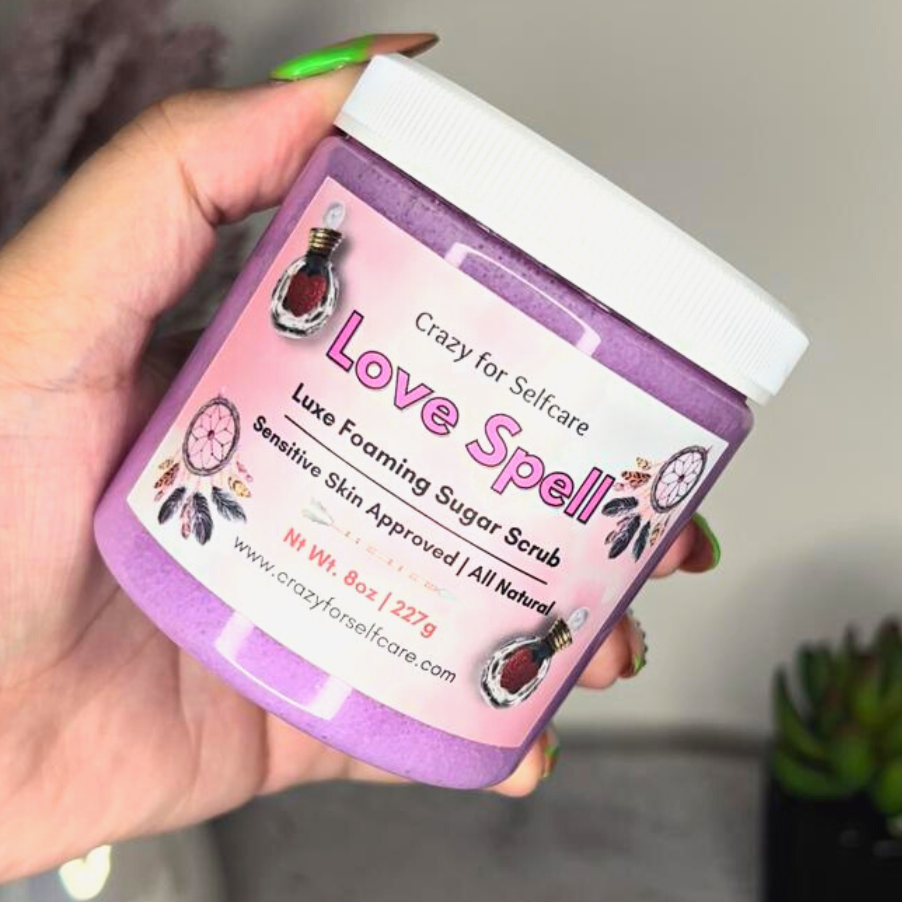 Love Spell Luxe Foaming Sugar Scrub