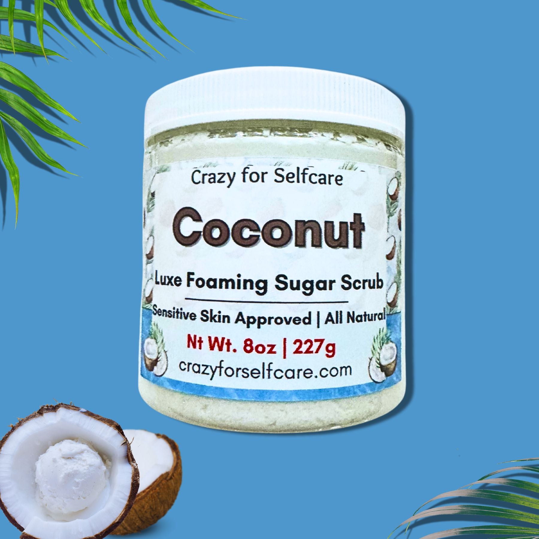 Coconut Luxe Foaming Sugar Scrub