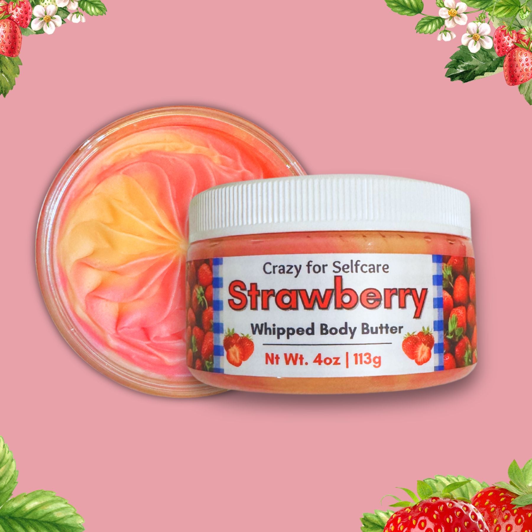 Strawberry Whipped Body Butter