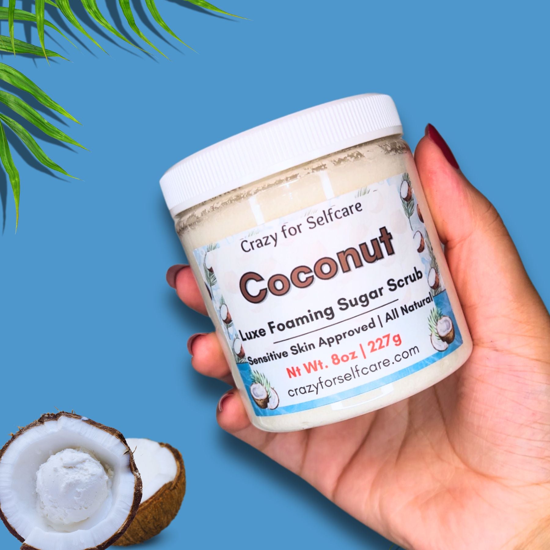 Coconut Luxe Foaming Sugar Scrub