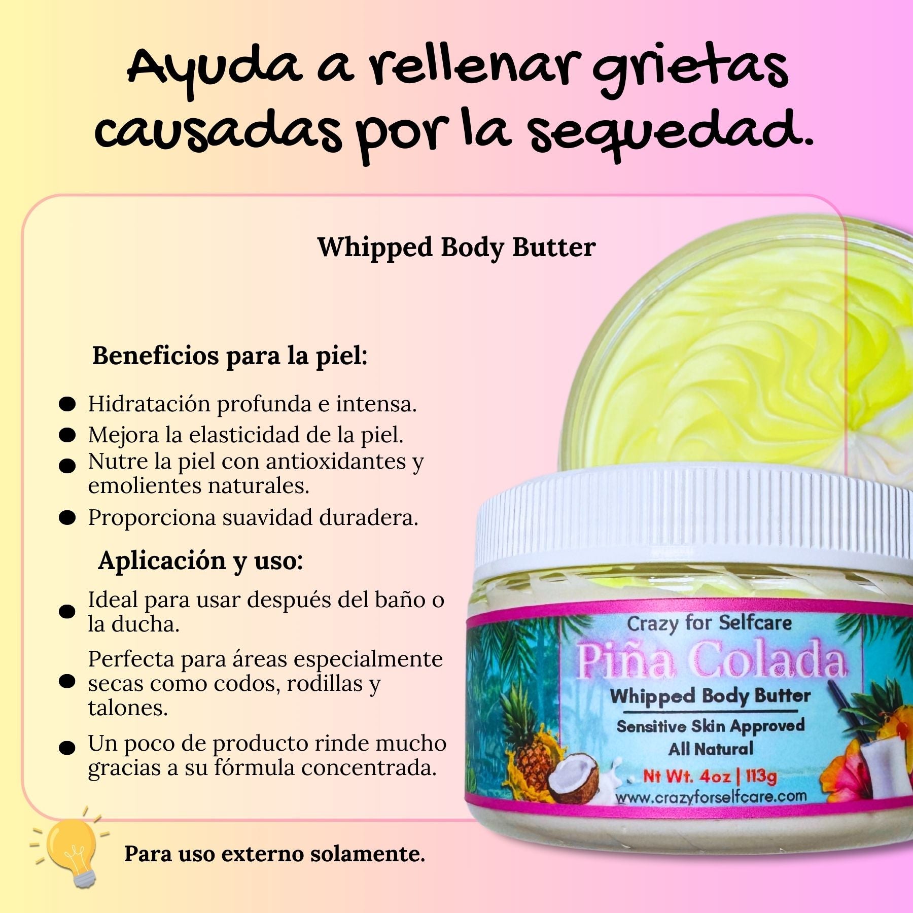 Piña Colada Whipped Body Butter