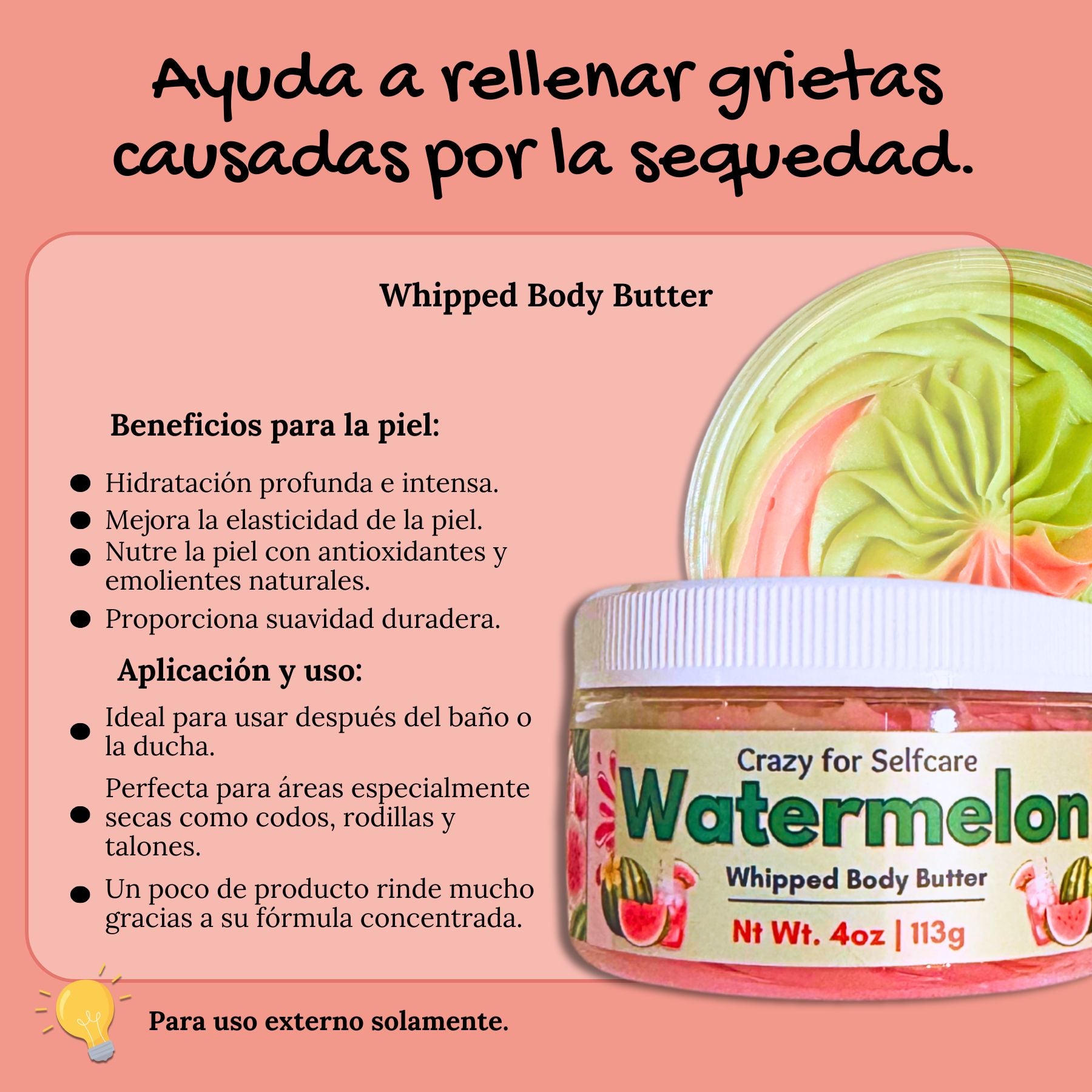 Watermelon Whipped Body Butter