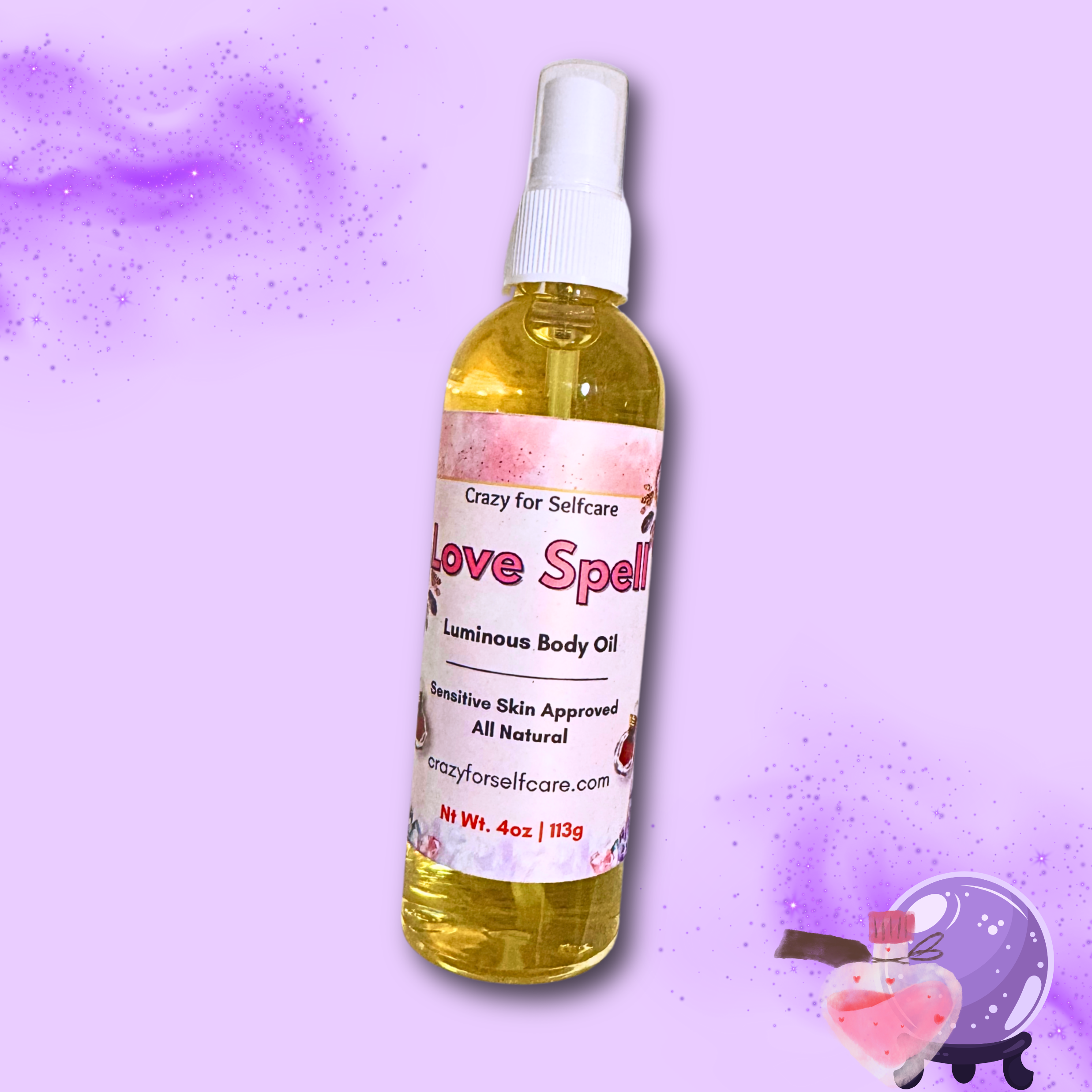 Love Spell Luminous Body Oil