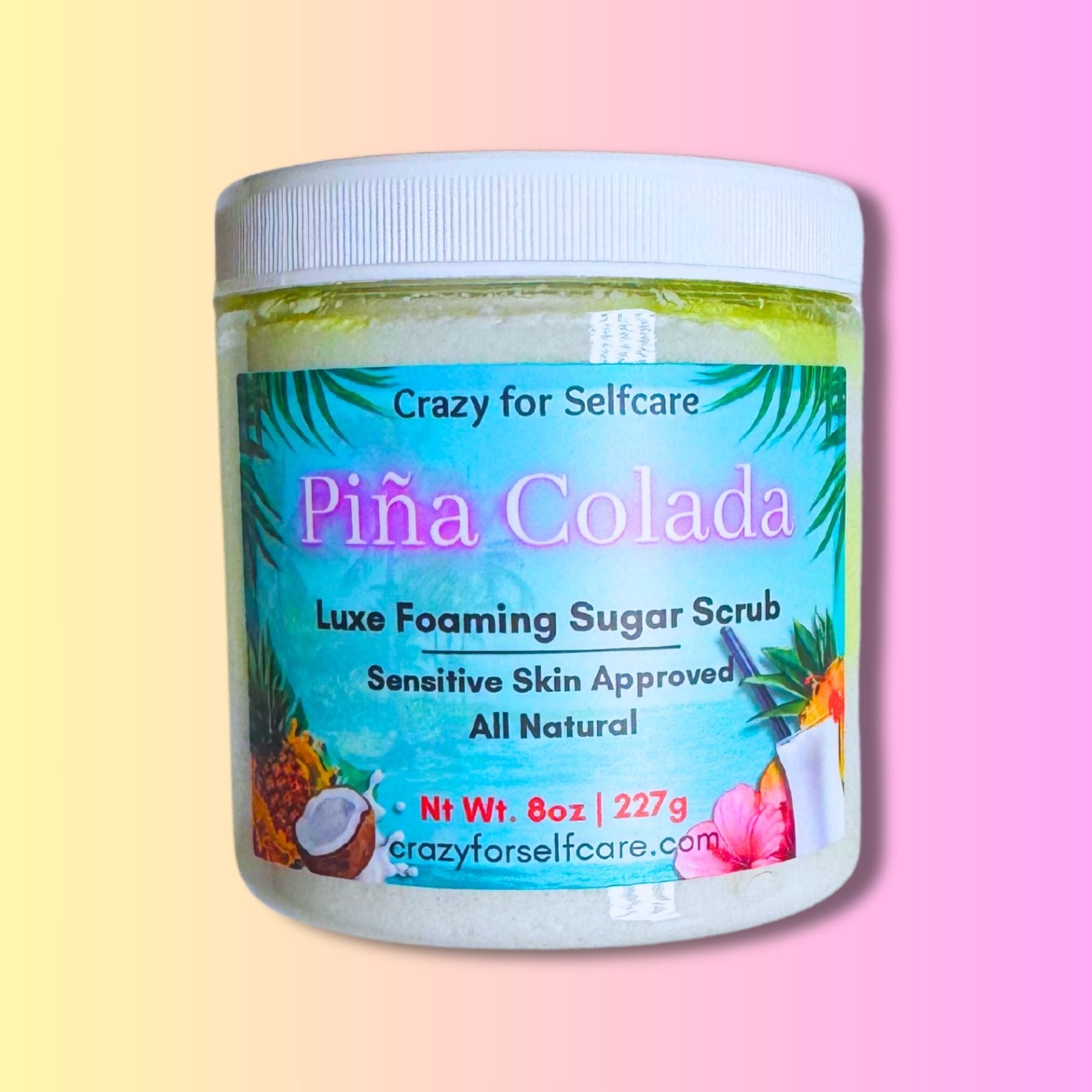 Piña Colada Foaming Sugar Scrub