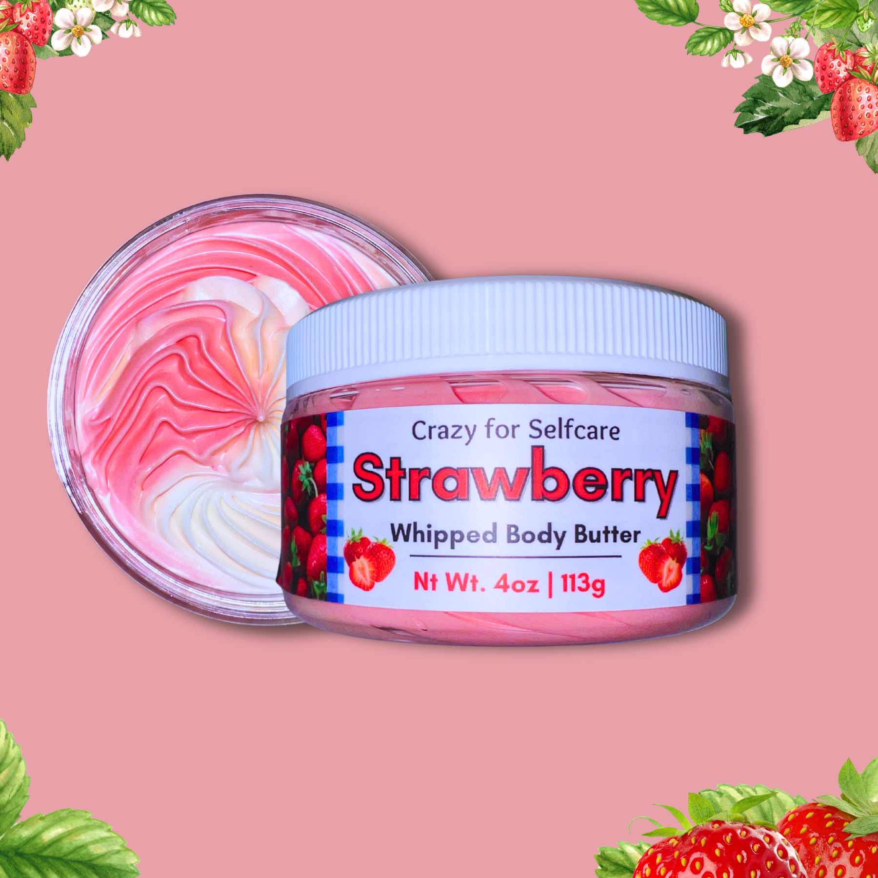 Strawberry Whipped Body Butter